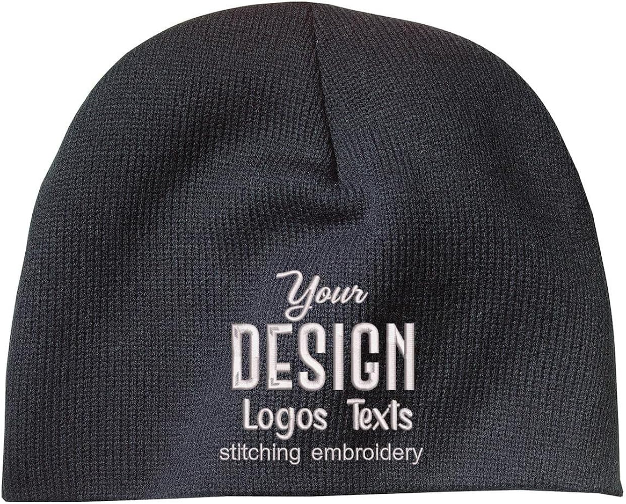 INK STITCH Cp91 Custom Embroidery Logo Texts Design Your Own Winter Beanie Hats