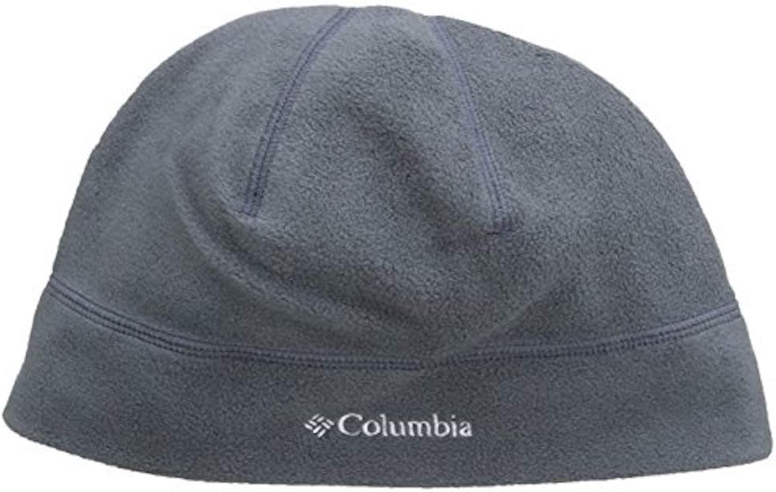 Columbia Unisex Agent Heat Omni-Heat Thermal Reflective Fleece Beanie Hat Cap (S/M, Graphite)