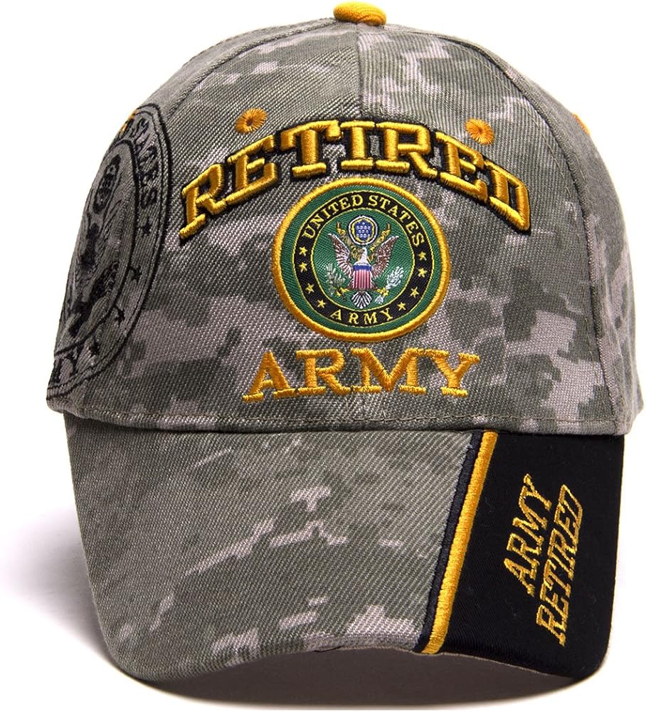 United States Army Retired Shadow Adjustable Cap - Digi Camo