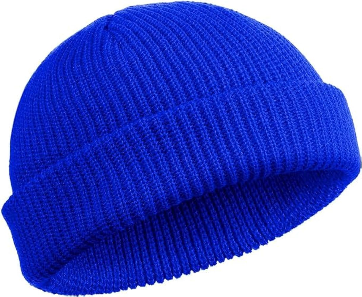 Trawler Beanie Winter Fisherman Beanie for Men Knit Cuff Unisex Skullcap