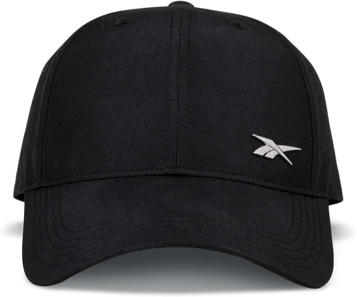 Reebok Women's Active Metal Badge Cap with Adjustable Strap (One Size Fits Most)