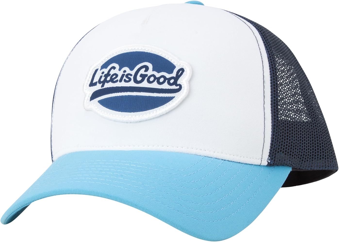 Life is Good Men's Cap - Snap Back Trucker Hat