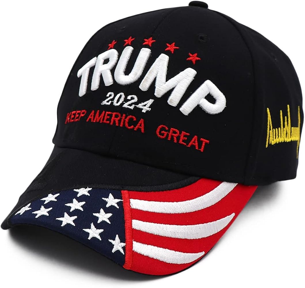 Trump 2024 Hat Donald Trump Hat 2024 MAGA Keep America Great Hat Camo USA Embroidered Adjustable Baseball Cap