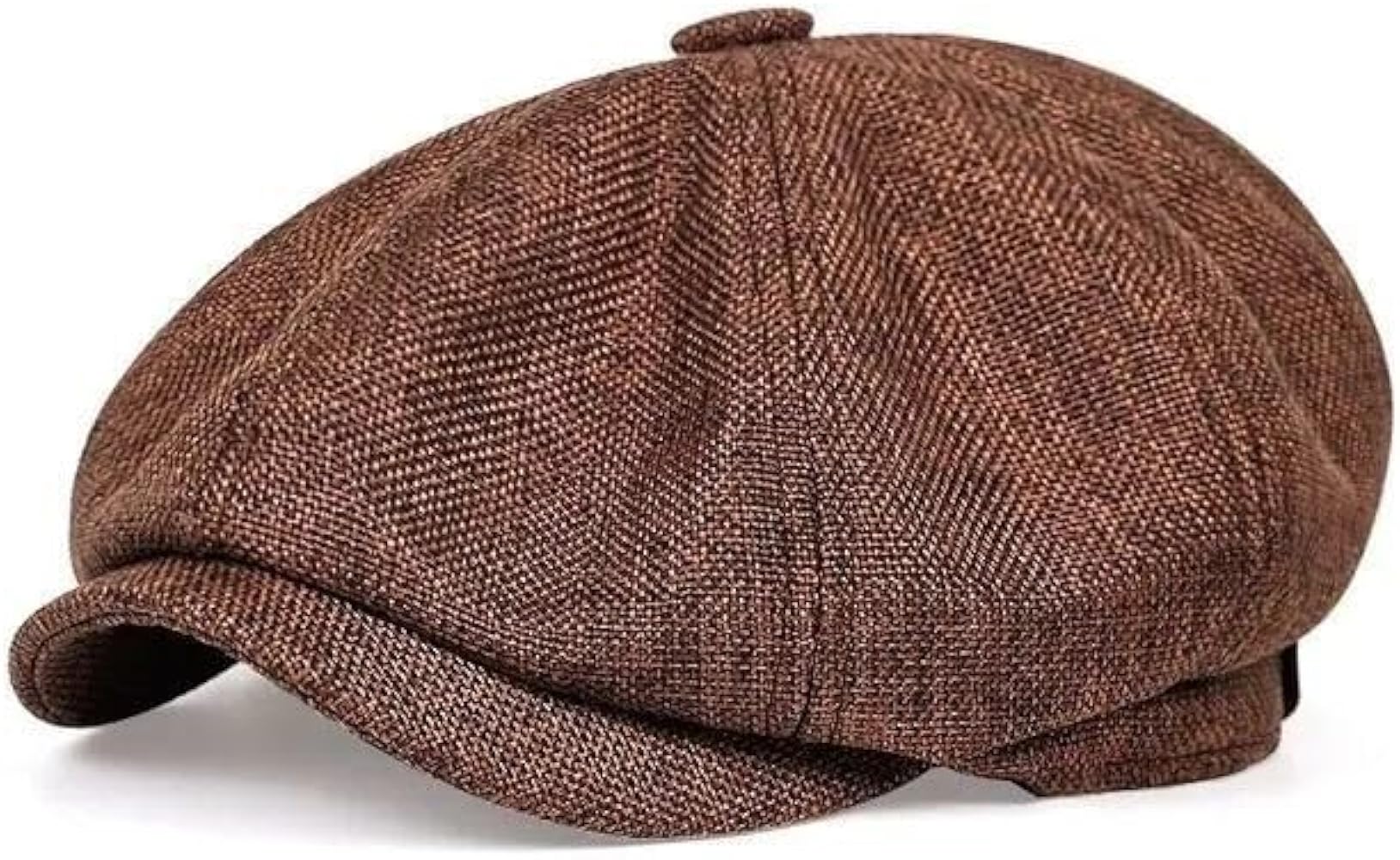 Linen Men's Newsboy Flat Cap .8 Panel Ivy Cabbie Hat,Breathable Summer Gatsby Ivy Irish Fishing Hats，Paperboy Hats for Men