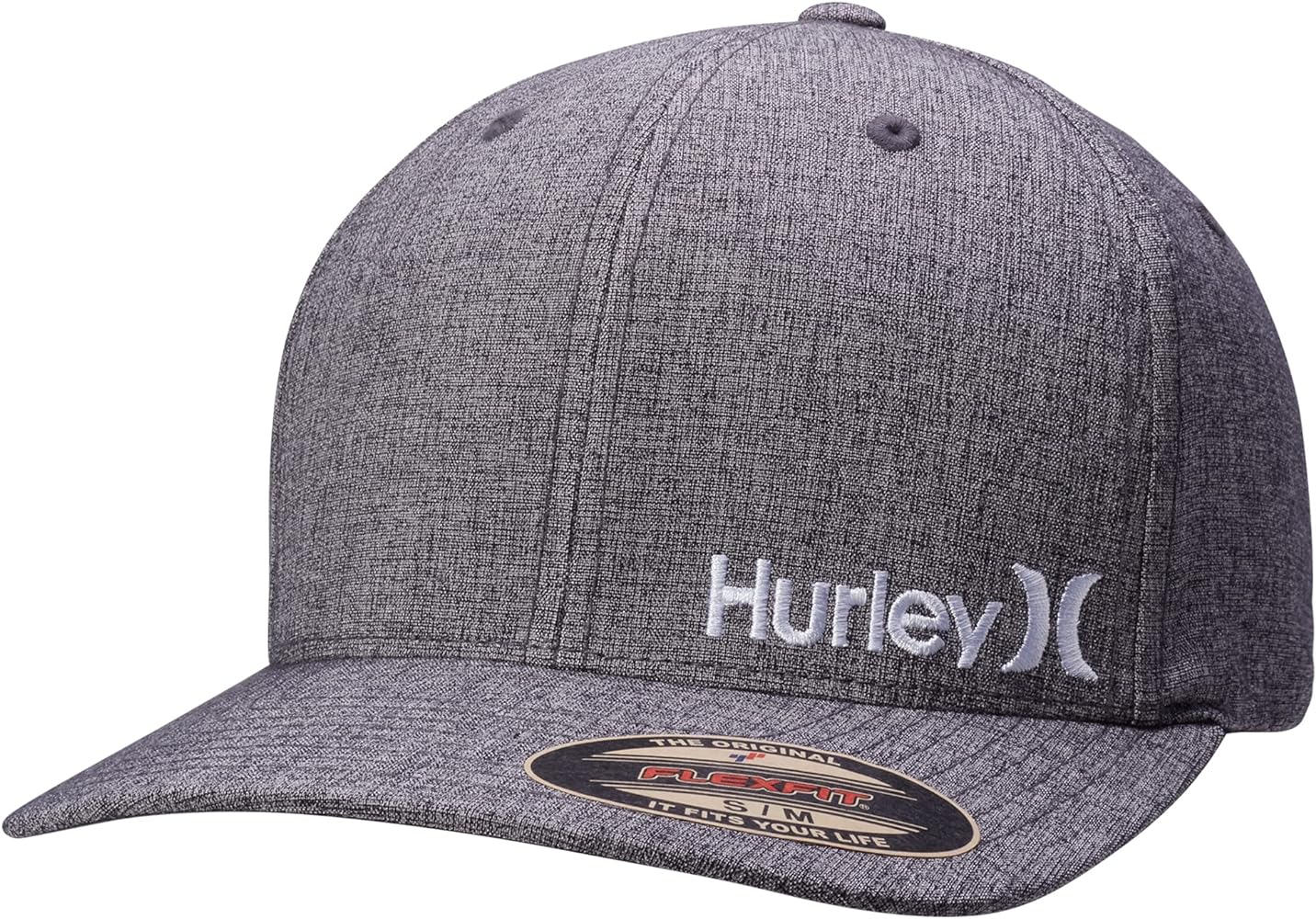 Hurley Men's Caps - Flexfit Curve Bill Baseball Cap - Summer Hats for Men (S-XL)