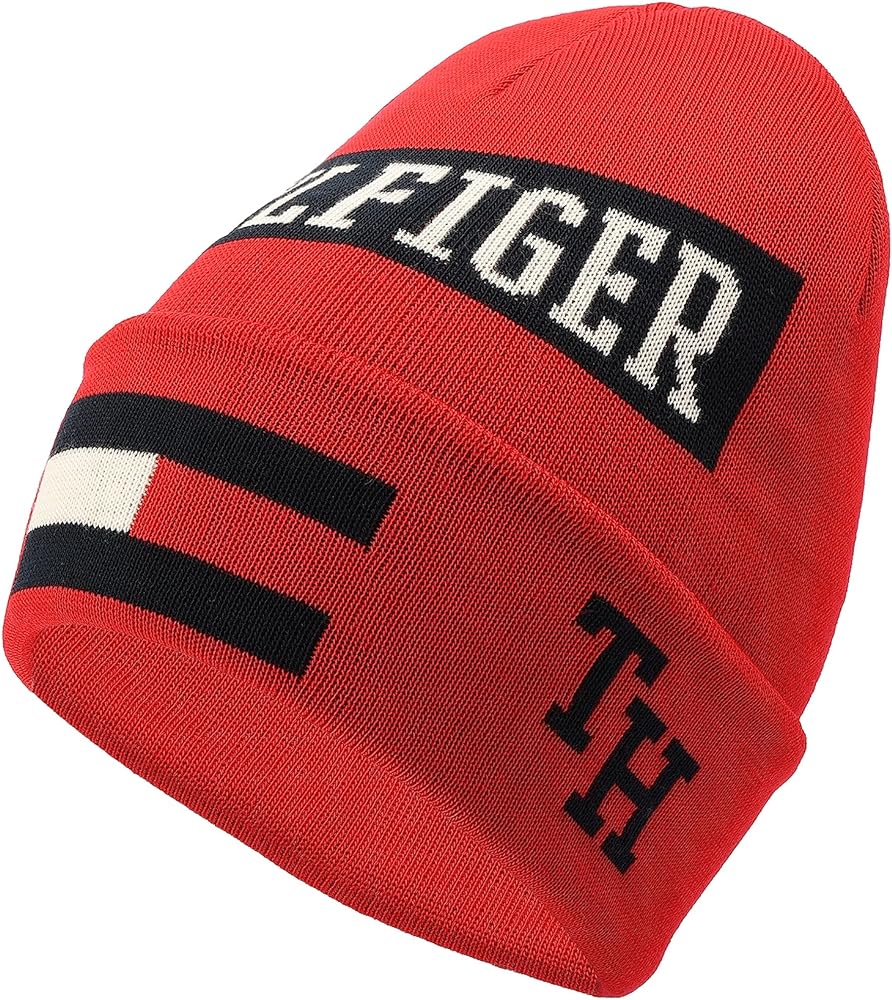 Tommy Hilfiger Men's Logo Mix Cuff Hat