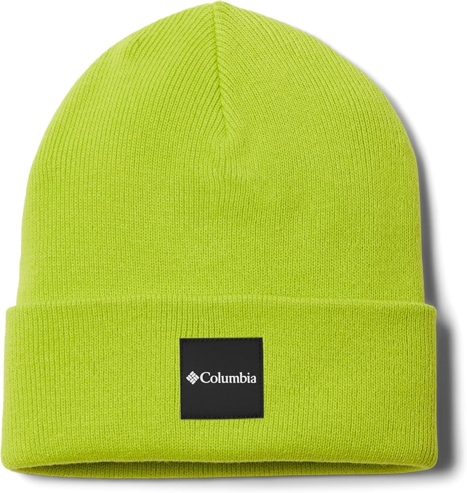 Columbia Unisex City Trek Heavyweight Beanie, Radiation, One Size Yellow