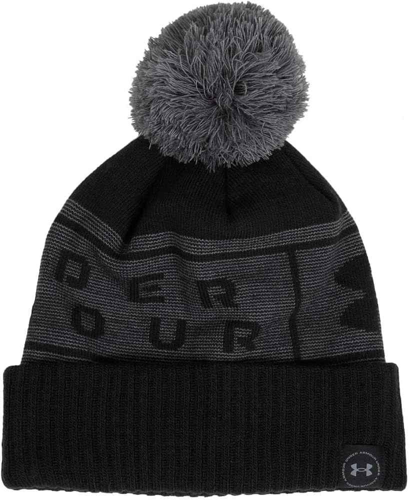 Under Armour Men's Big Logo Pom Beanie