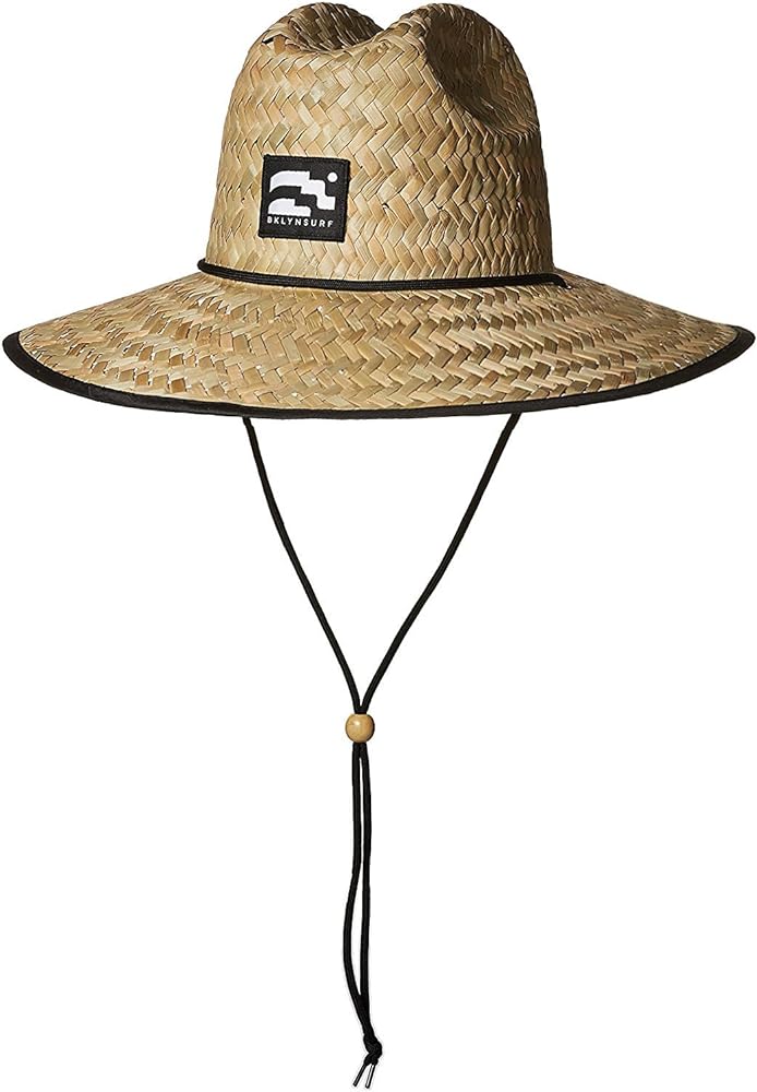 Men’s Classic Straw Sun Beach Hat - Wide Brim