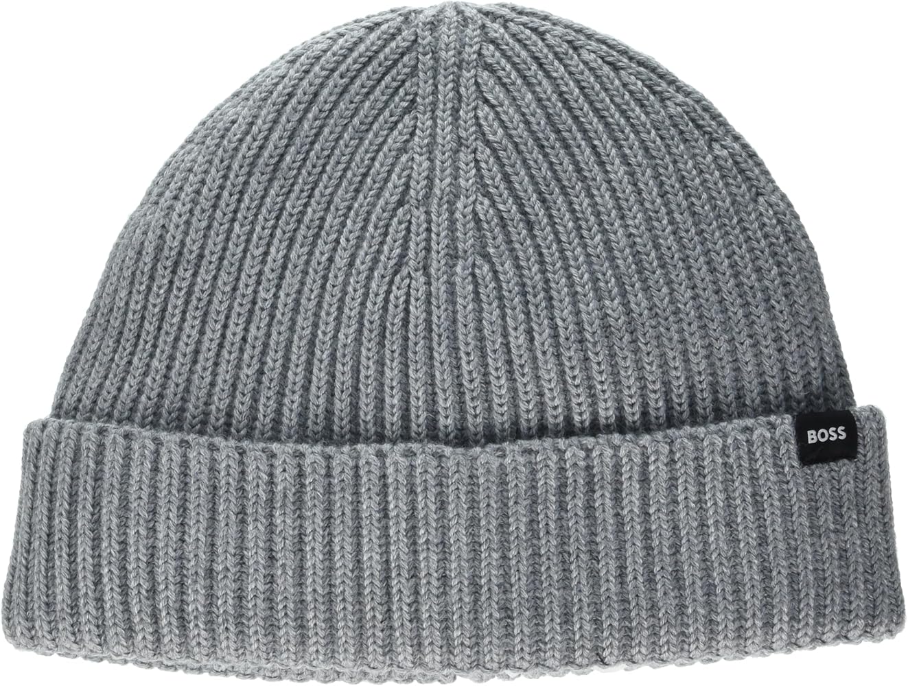 BOSS Men's Small Logo Wool Beanie