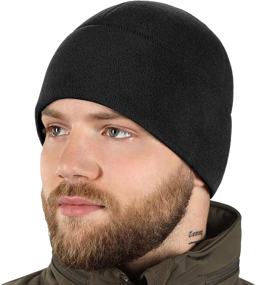 M-Tac Fleece Watch Cap - Tactical Beanie Hat Winter Skull Cap with Slimtex