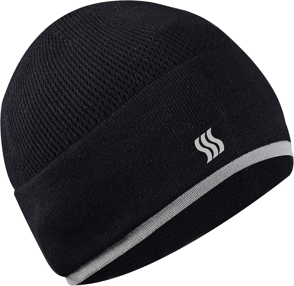 SAAKA Bamboo Beanie Hat. Soft & Lightweight. Running, Snow Sports. Skull Cap for Men & Women