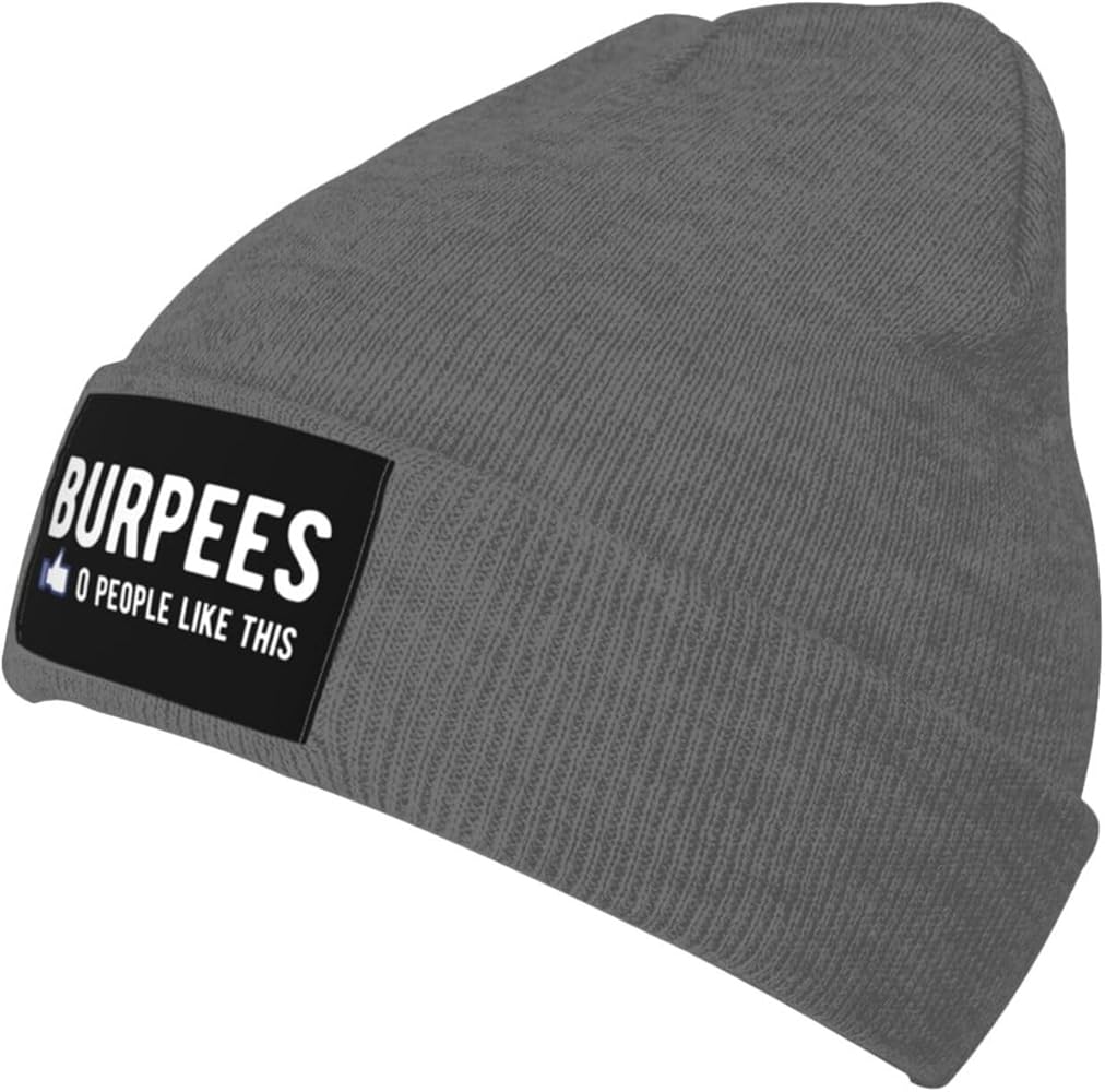 Burpees People Like This,Cuffed Beanie for Men Women Knit Skull Cap Warm Stocking Hats