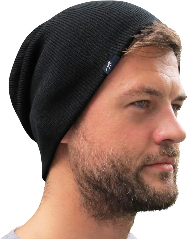 Grace Folly Slouch Beanie Cap Winter Hat for Men or Women (Many Colors)