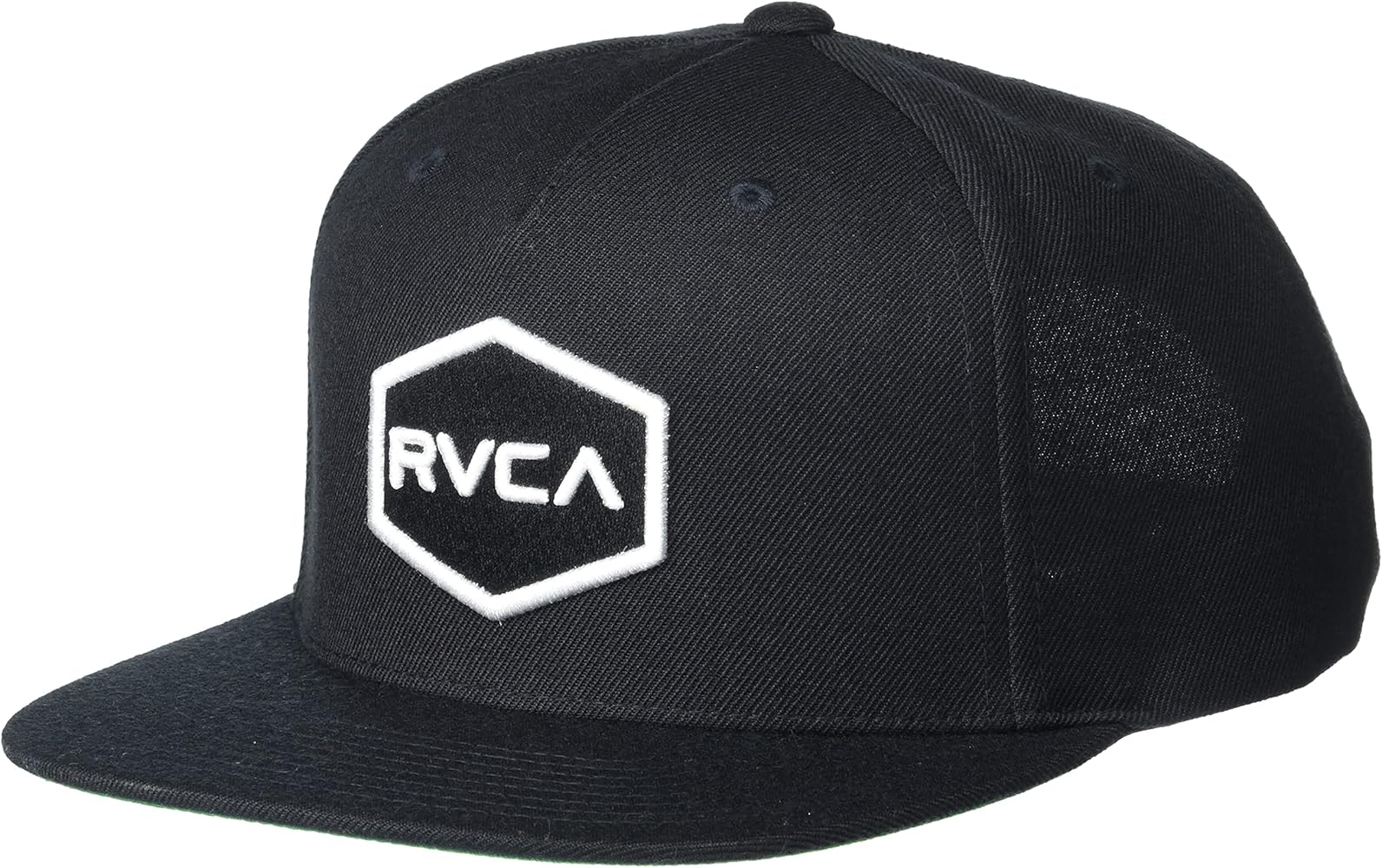 RVCA Men's Adjustable Snapback Straight Brim Hat