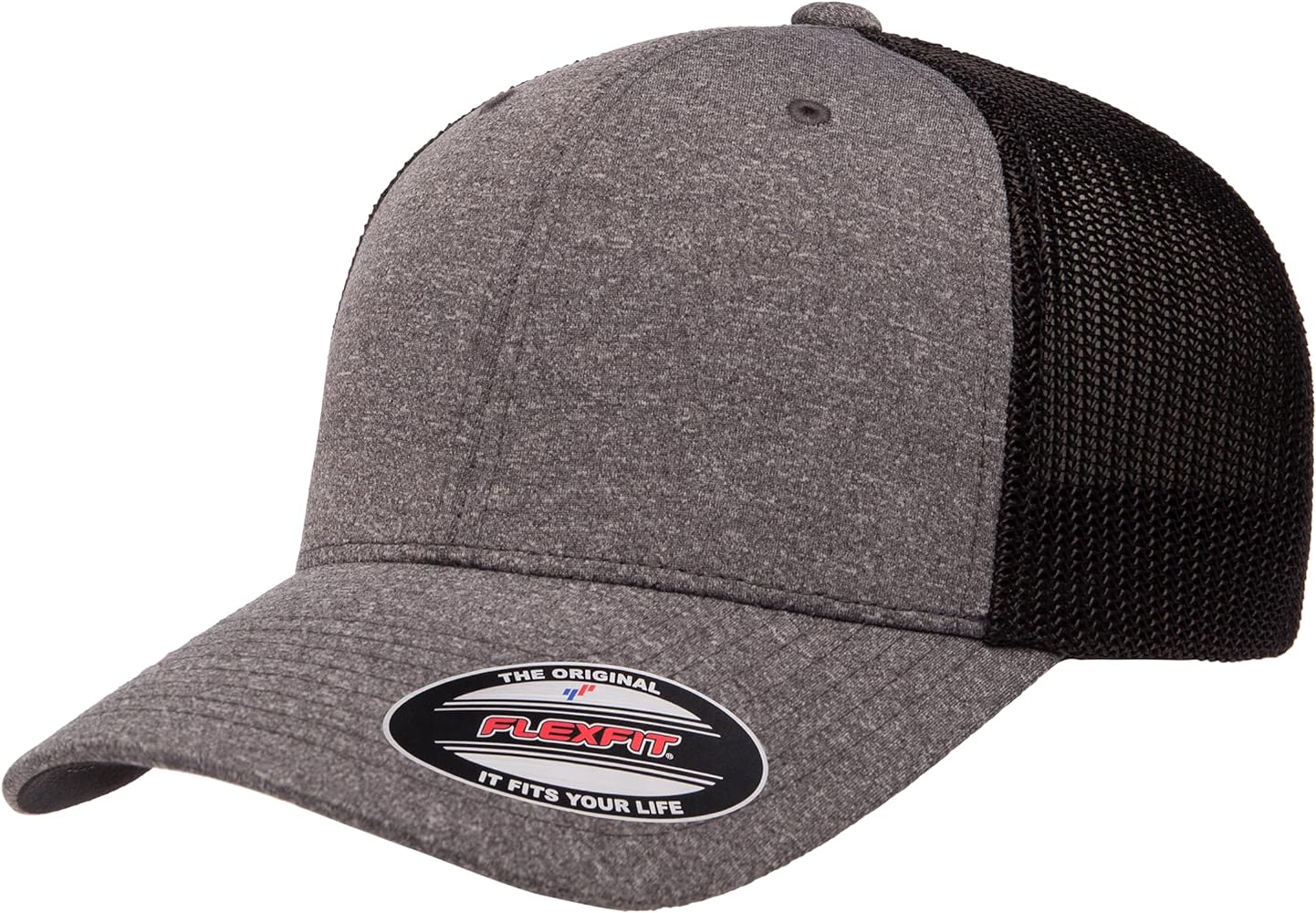 Flexfit Men's one_Size Trucker Cap, Black, Alpha