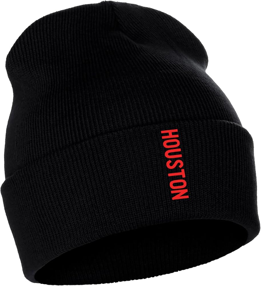 Daxton Vertical USA Cities Cuffed Beanie Winter Knit hat Skully Cap