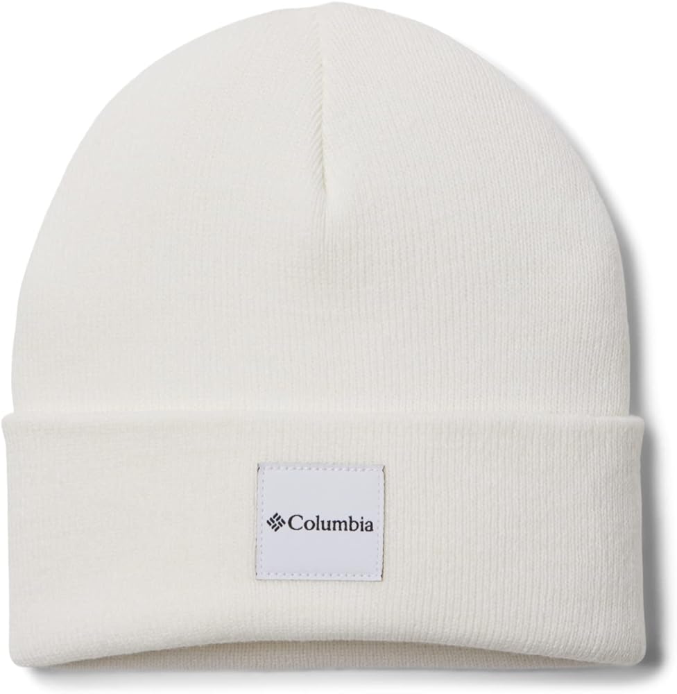 Columbia Unisex City Trek Heavyweight Beanie, White, One Size