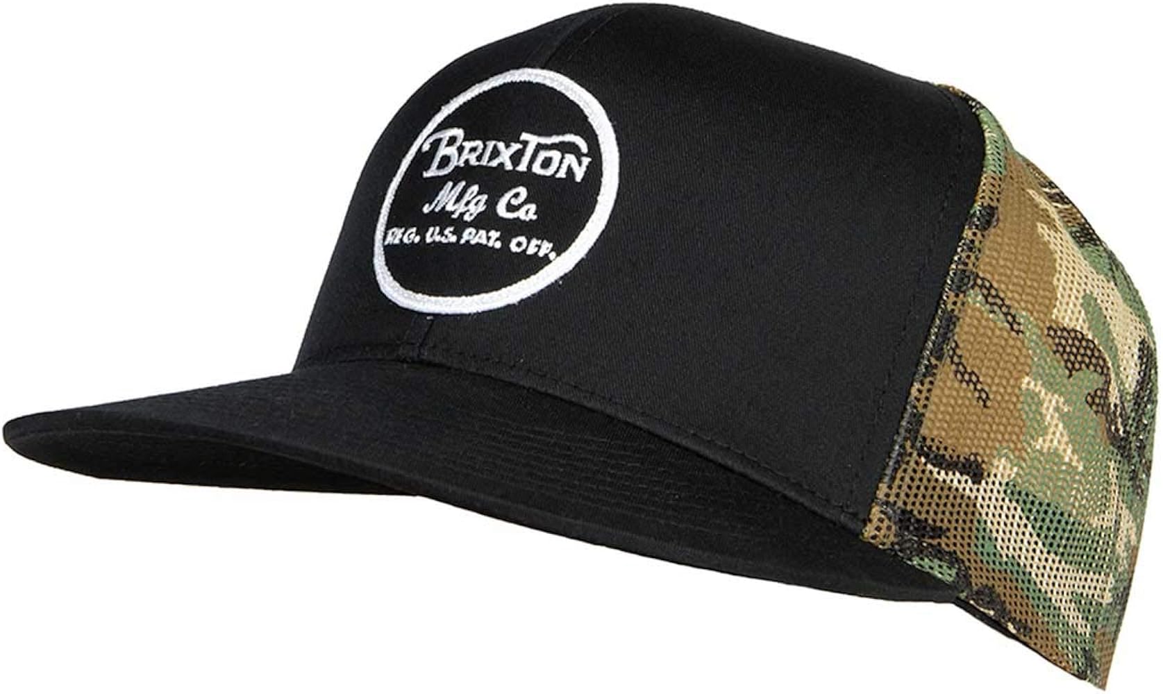 Brixton Men's Wheeler Medium Profile Adjustable Mesh Hat