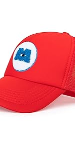 Disney Adult Trucker Hat, Monster Inc. Mesh Snapback Baseball Cap