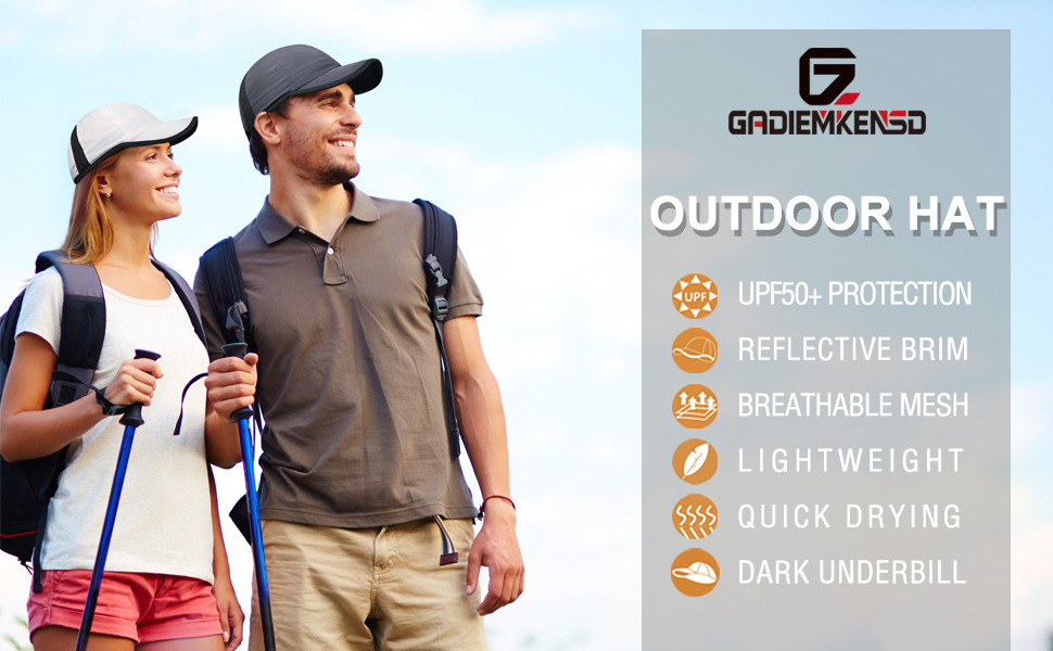 womens and mens wear gadiemkensd breathable run hat quick-drying cooling hat for outdoor