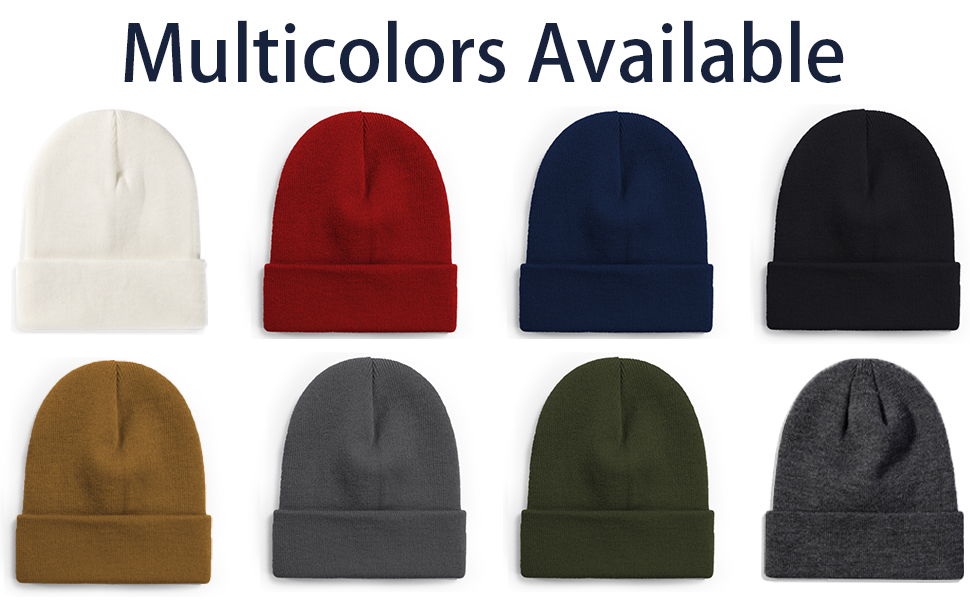 Winter Beanie Knit Hat for Men and Women