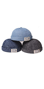 Rolled Cuff Brimless Hats