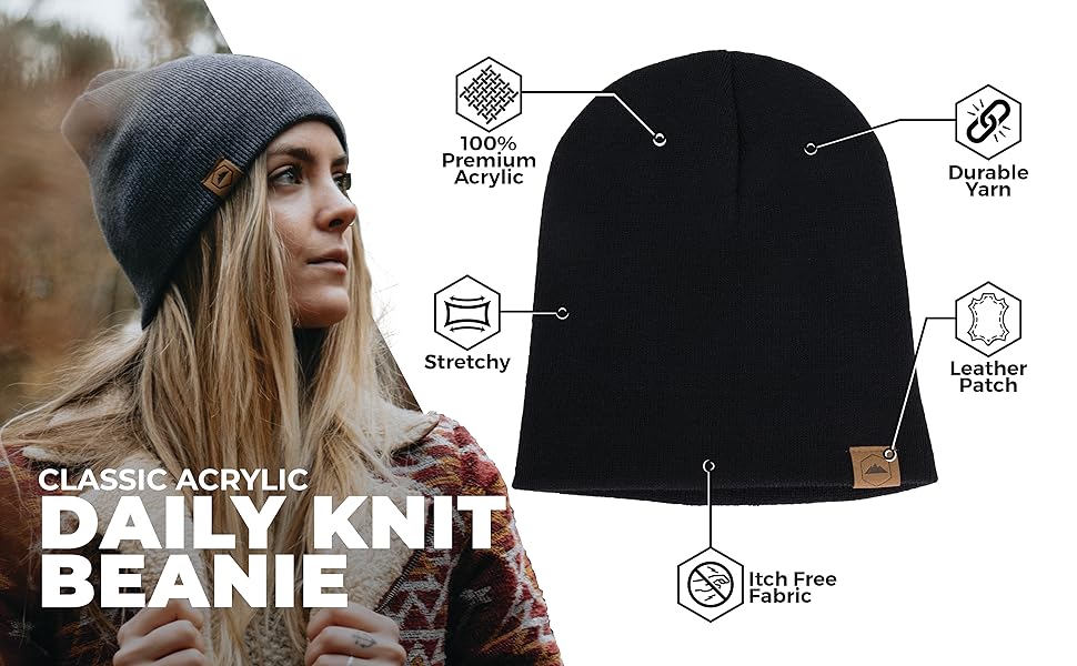 daily knit beanie