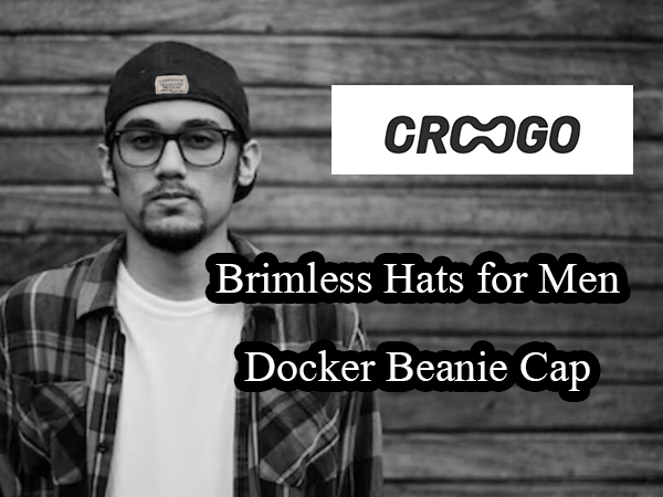 Brimless Hats for Men Docker Beanie Cap