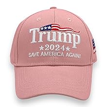 pink trump 2024 hat