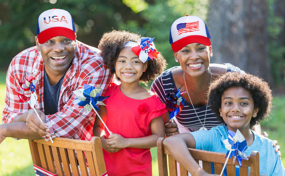 4th of July Trucker Hat 