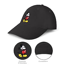 Baseball Cap, Mickey Mouse Adjustable Dad Hat