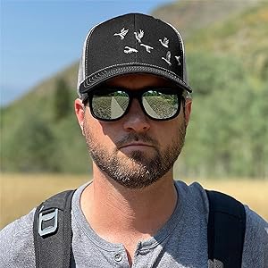 Duck Trucker Hat hiking