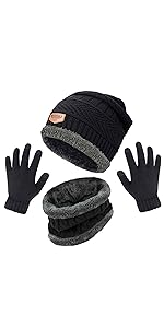 boys winter hat and gloves