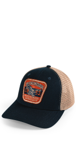 A trucker hat.