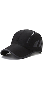 Quick Drying Baseball Cap Sun Hats Mesh Lightweight UV Protection for Outdoor Sports