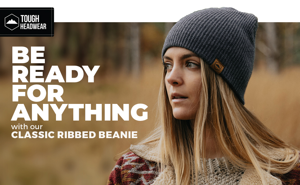 ribbed beanie