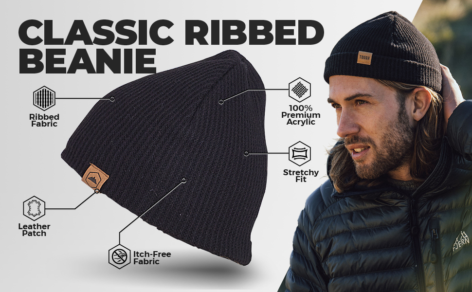 ribbed beanie