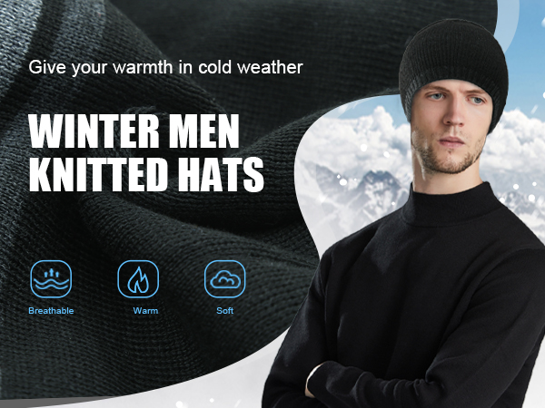 winter men knitted hats