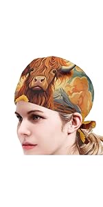 Highland cow hat