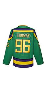 green hockey jersey