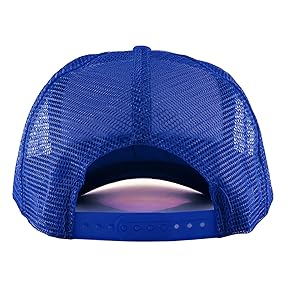 Cool Blue Trucker Hat with Snap closure