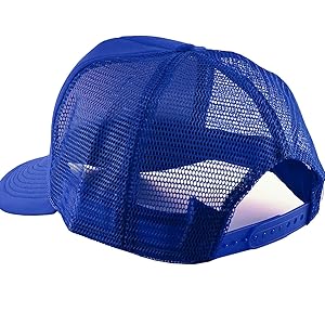 Light-Weight Royal Blue Trucker Hat