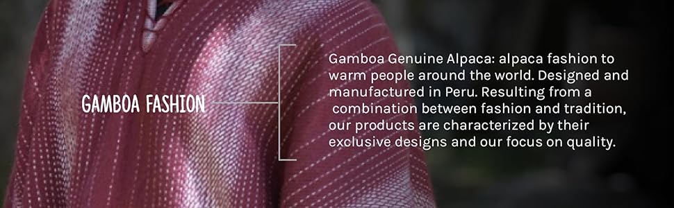 Gamboa Fashion. Gamboa Clothing Gamboa Alpaca