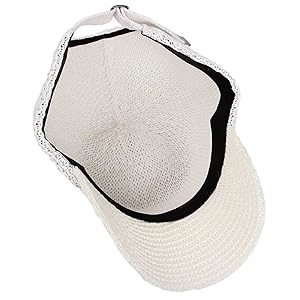 WITHMOONS Summer Weaving Cotton Ivy Flat Cap