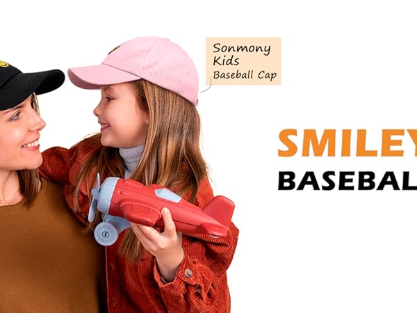 Smiley baseball hat