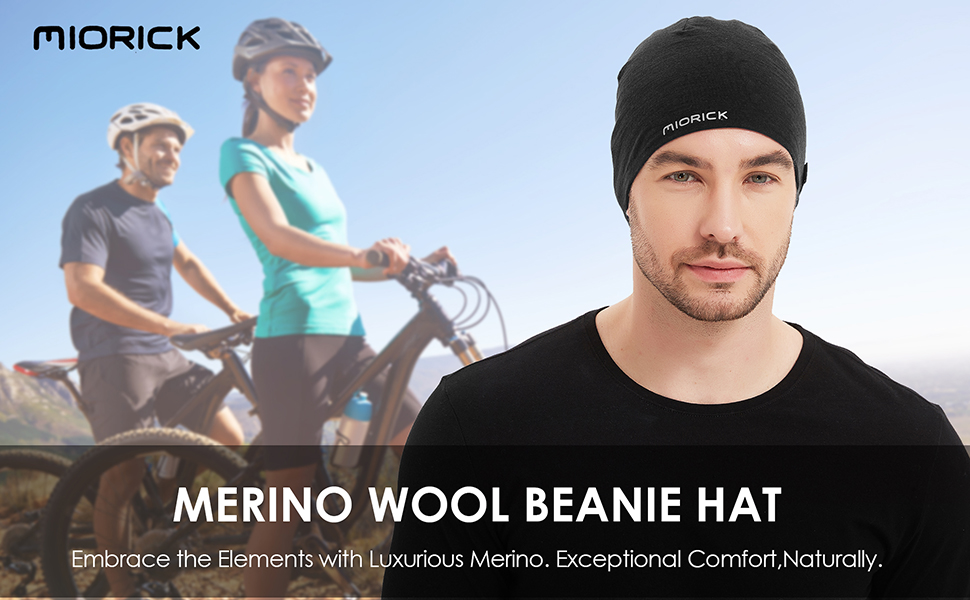 MIORICK Merino Wool Beanie Hat