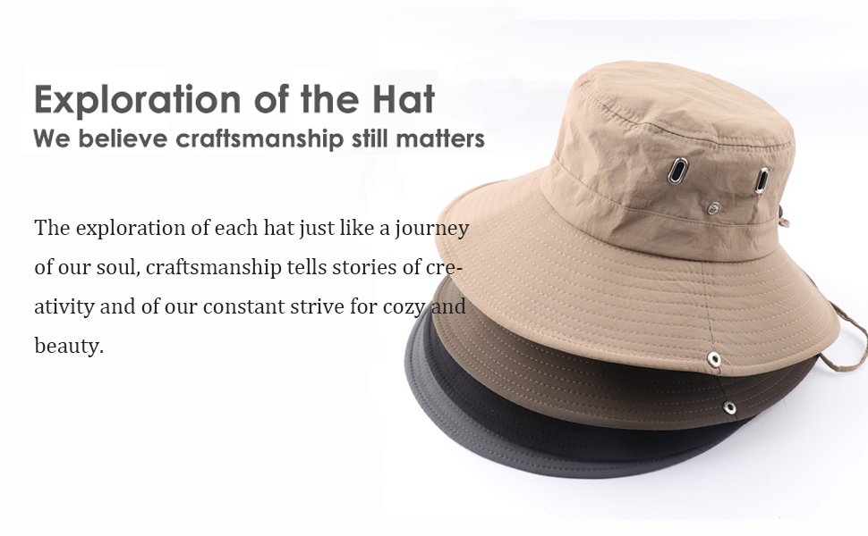 This summer sun hat for men is light and can be easily folded