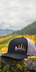 Larix Wild Bigfoot Trucker hat