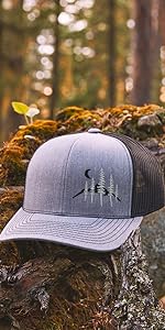 Larix Trucker Hat Wild Moon